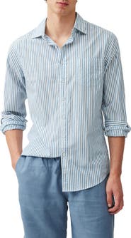Rodd & Gunn Ferry Landing Sports Fit Stripe Button-Up Shirt
