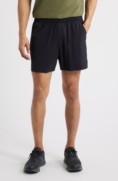 Ten Thousand Interval Lined 5-inch Training Shorts In Black