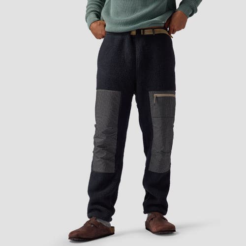Backcountry Wander Pile-fleece Pant In Black