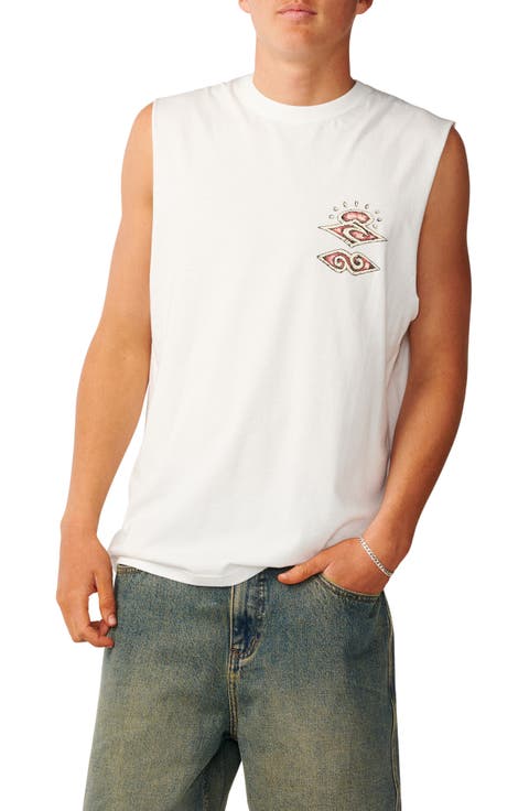 Disorder Boneyard Graphic Muscle T-Shirt