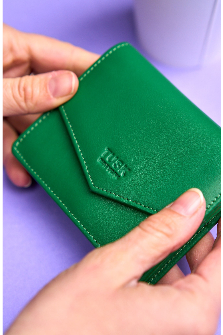 Joy French Wallet, Alternate, color, Emerald