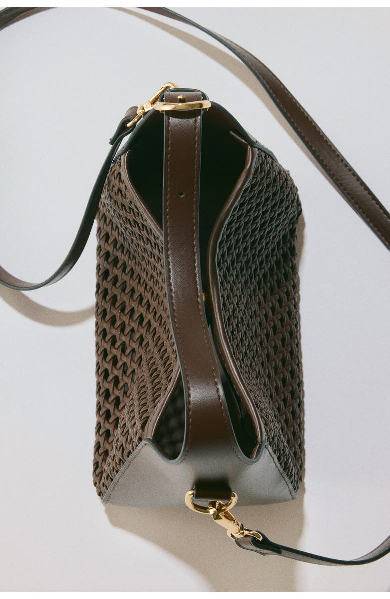 H&M Crossbody Bag, Alternate, color, Dark Brown