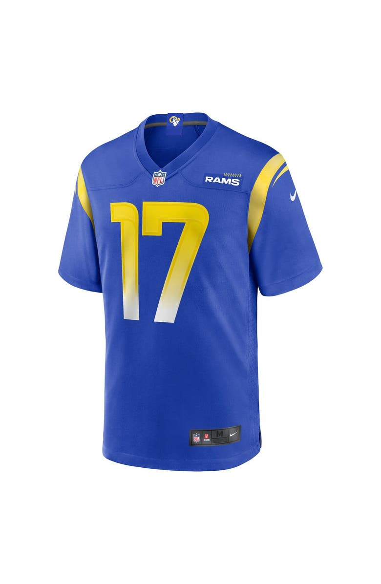 Nike Men's Nike Puka Nacua Royal Los Angeles Rams Home Game Jersey, Alternate, color, 
