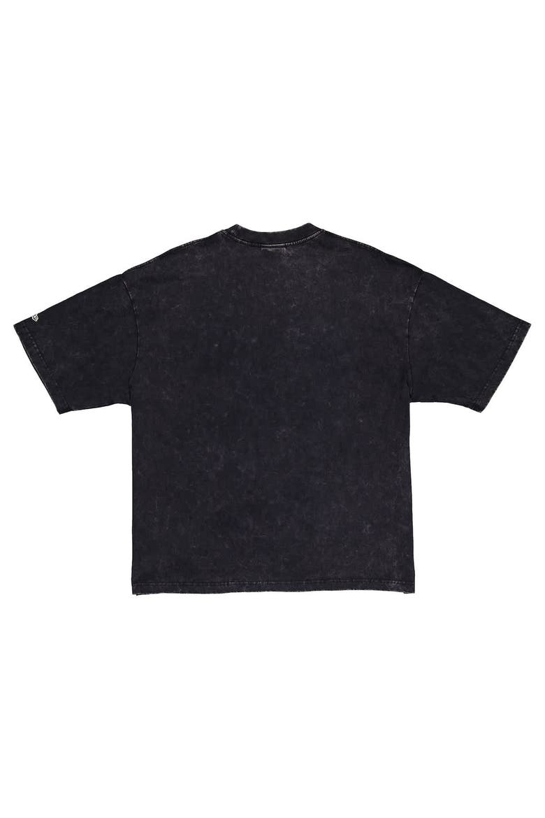 Men's New Era Black Los Angeles Lakers Sport Classics Enzyme Washed T-Shirt, Alternate, color, Black