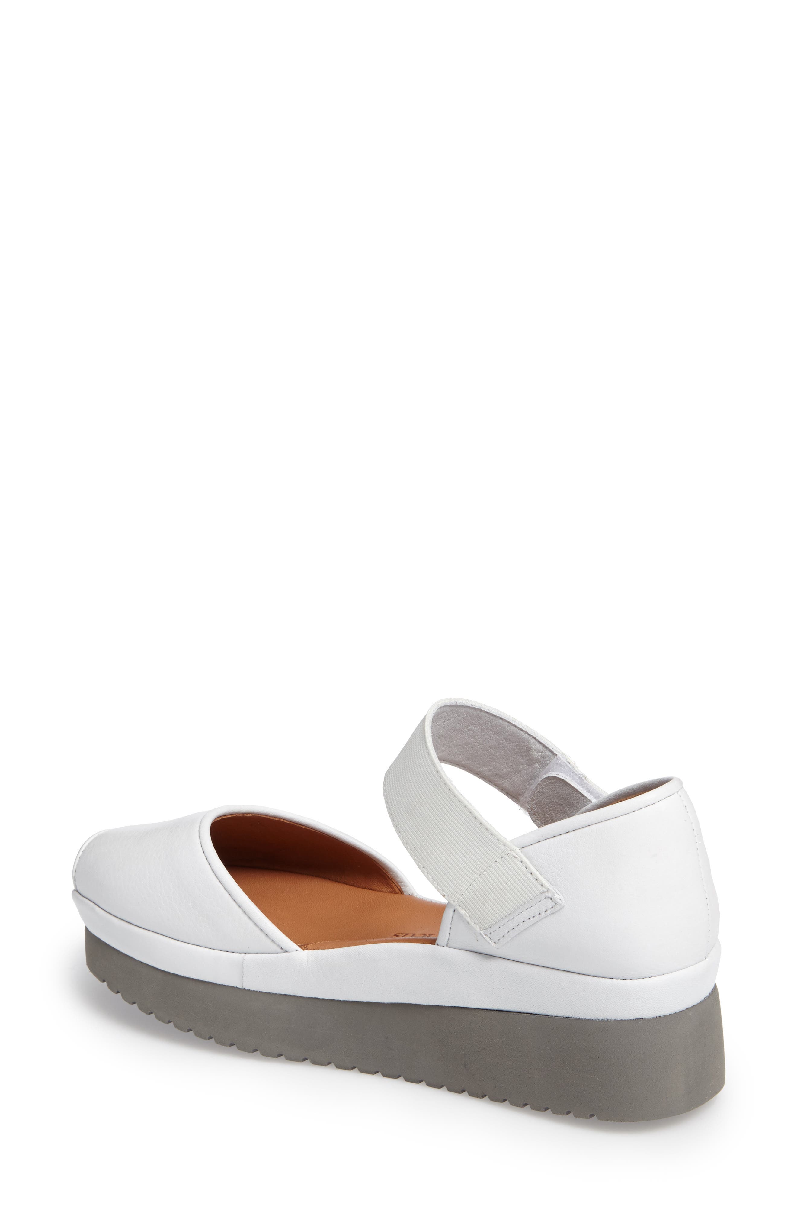 Amadour Platform Sandal, Alternate, color, WHITE LEATHER