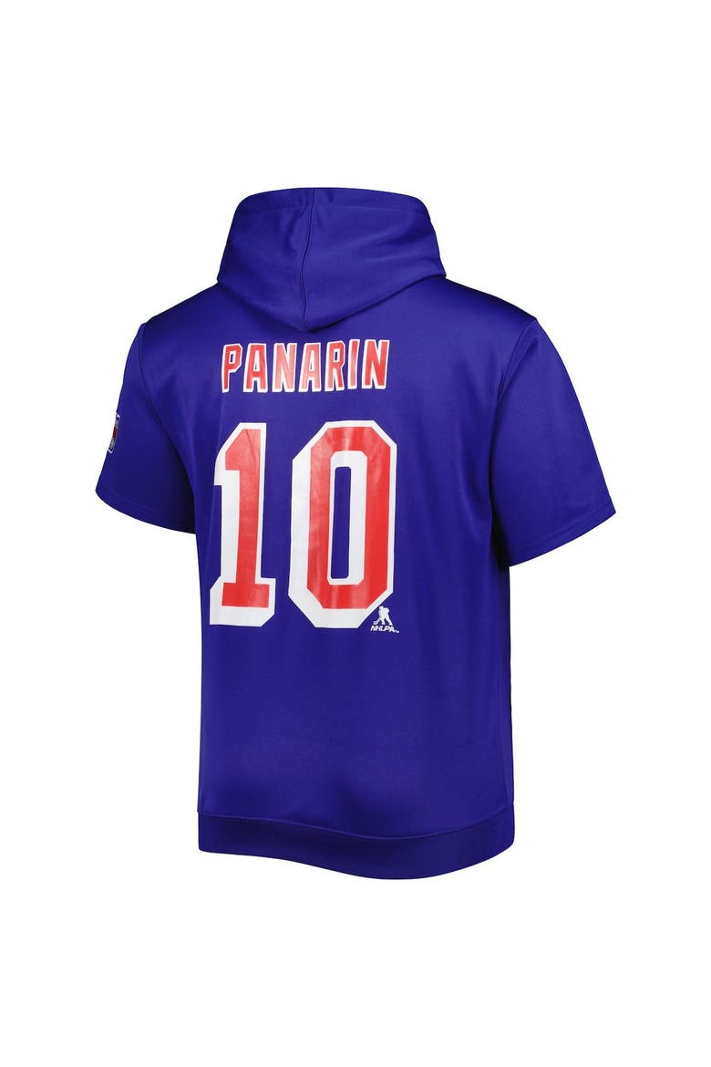 Men's Fanatics Branded Artemi Panarin Blue New York Rangers Big & Tall Name & Number Pullover Hoodie, Alternate, color, Blue