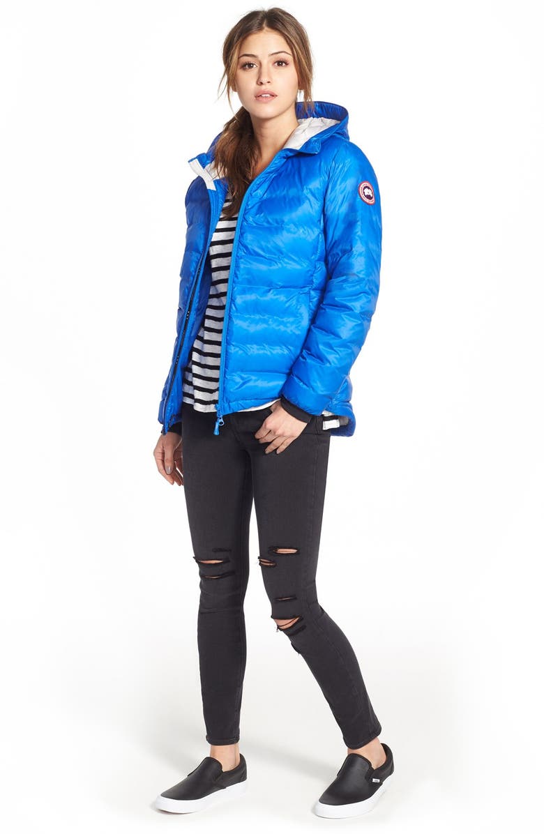 Canada Goose 'PBI Camp' Packable Hooded Down Jacket, Alternate, color, 