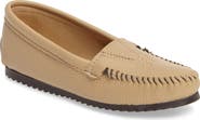 Minnetonka Leather Driving Shoe