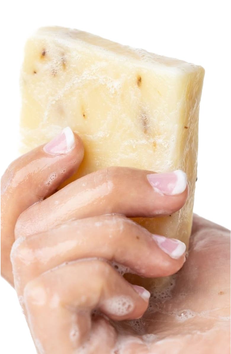 Lizush Set of 6 Handmade Cold Process Natural Soap Bars in Gift Set Box, Alternate, color, NO COLOR