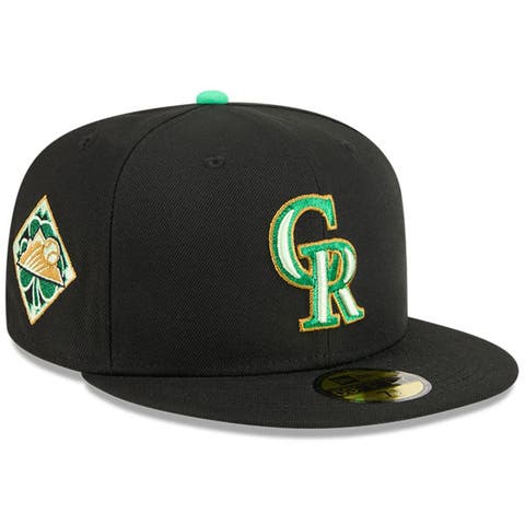 Men's New Era  Black Colorado Rockies 2026 St. Patrick's Day 59FIFTY Fitted Hat
