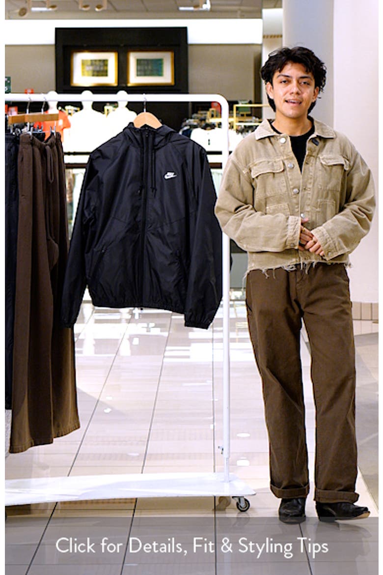 Windrunner Hooded Lined Jacket video