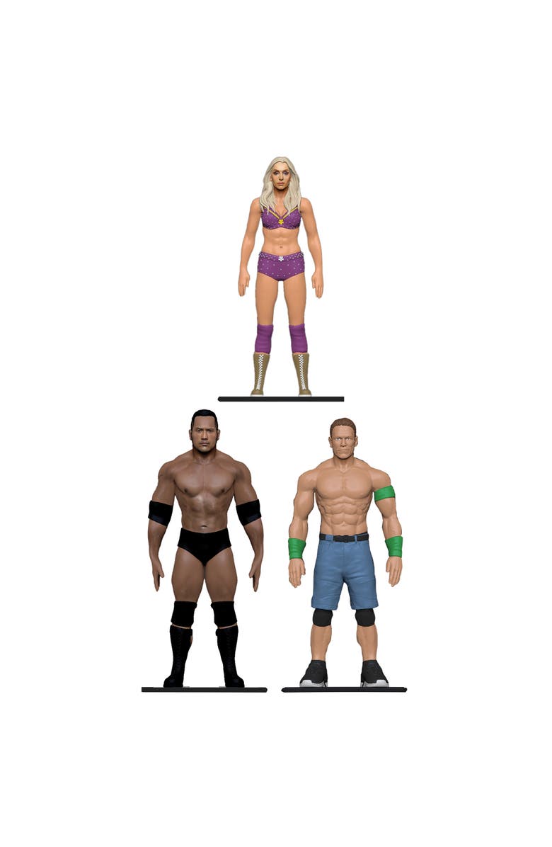 FleXfigs Wwe Icons Deluxe Pack 6 Characters, Alternate, color, 