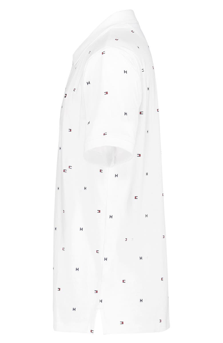 Tommy Hilfiger Kids' Logo Flag Polo, Alternate, color, Fresh White