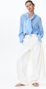 H&M Scarf-collar Shirt
