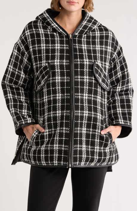 maje Reversible Hooded Jacket