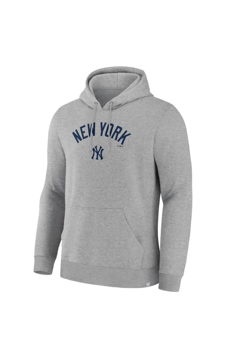 Men's Fanatics Heather Gray New York Yankees Lock-Up Legacy Hoodie, Alternate, color, Heather Gray