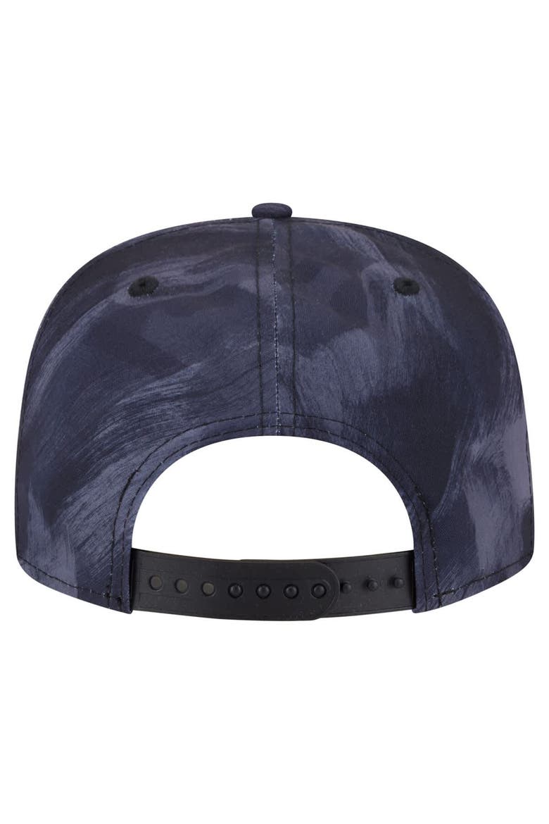 Men's New Era Navy Los Angeles Angels Printed Golfer Snapback Hat, Alternate, color, Navy