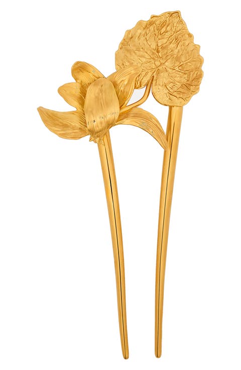 Cyclamen Chignon Hairpin