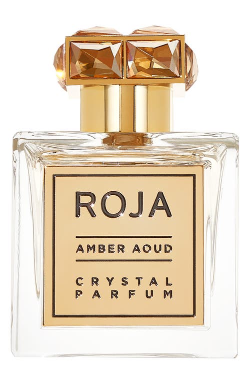 Roja Amber Aoud Crystal Parfum In Transparent