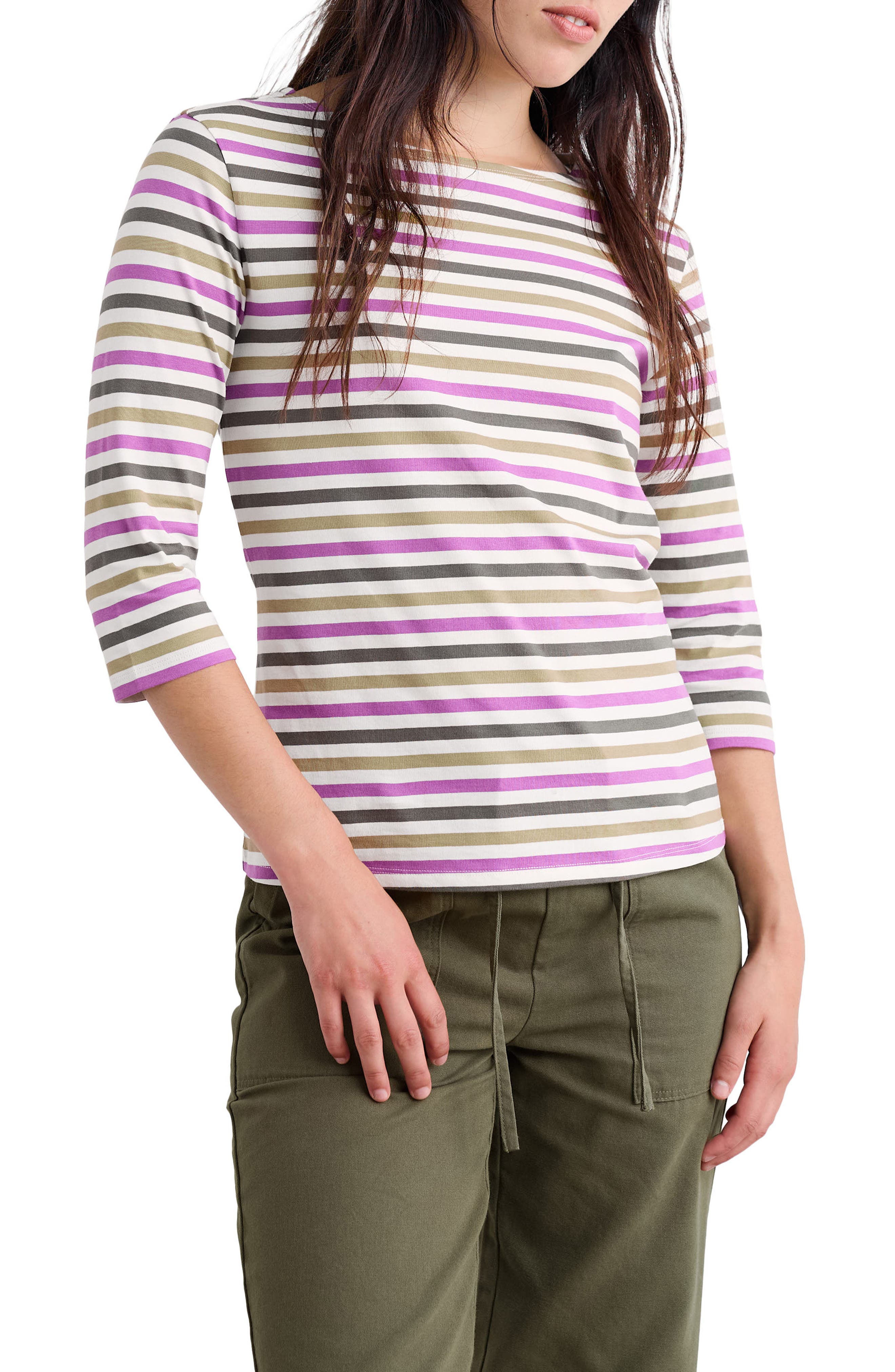 Sailor Stripe Organic Cotton Top