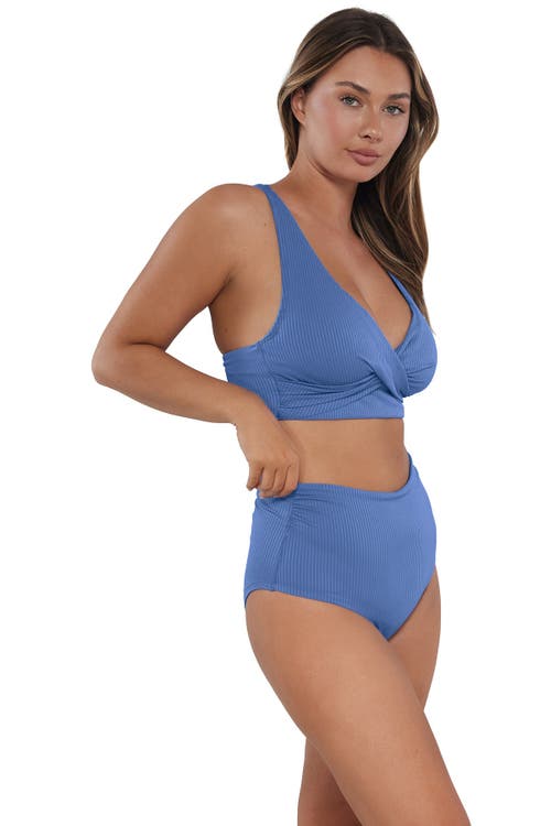 SUNSETS SUNSETS CAPRI HIGH WAIST BIKINI SWIM BOTTOMS