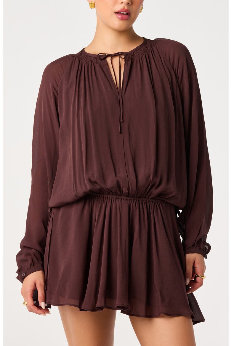 Stacey Minidress, Alternate, color, PLUM