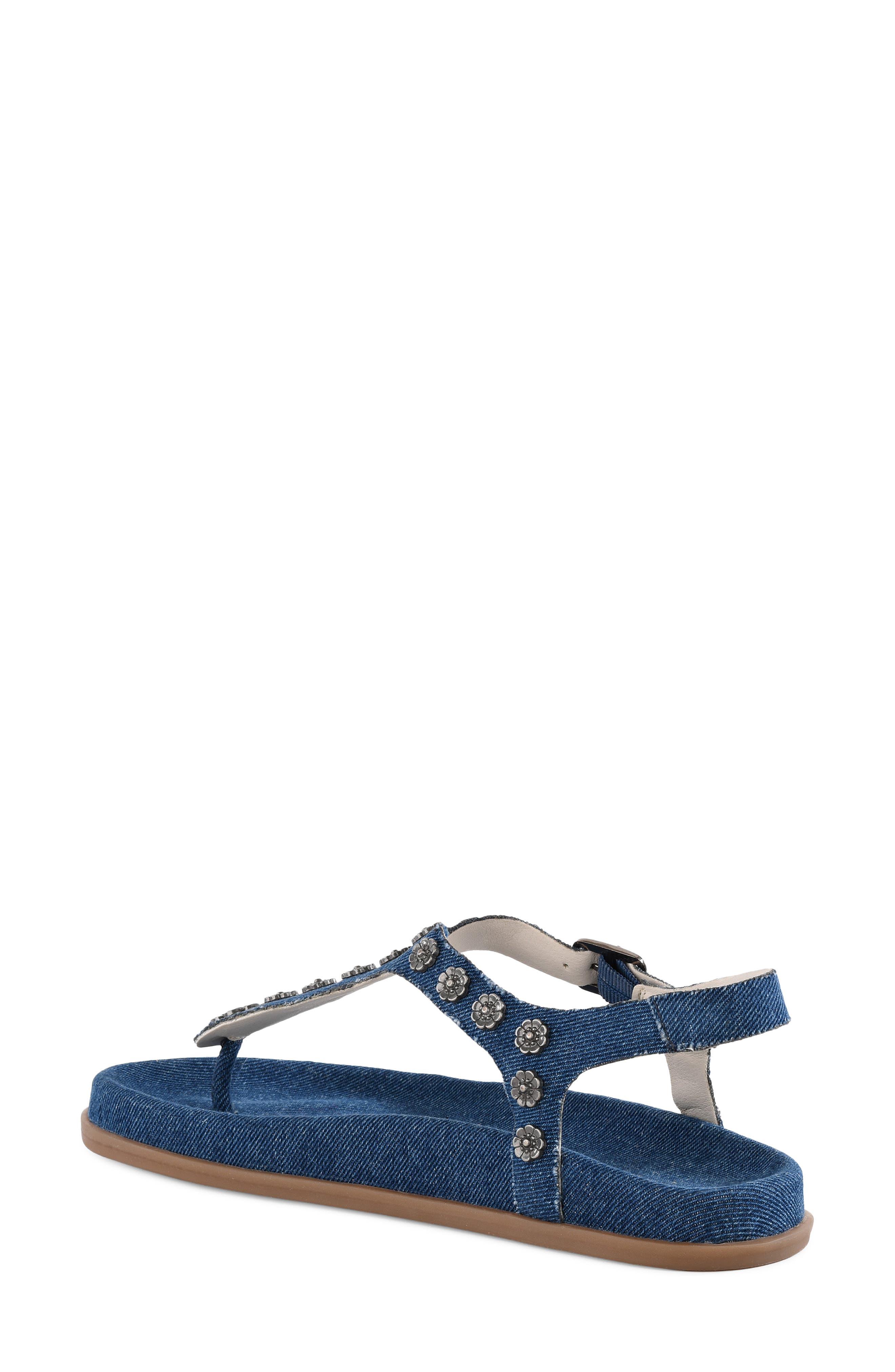 Seychelles Sunday Funday Slingback Platform Sandal, Alternate, color, Denim