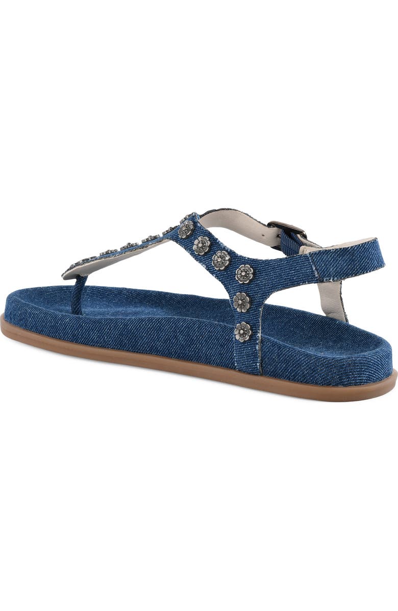 Seychelles Sunday Funday Slingback Platform Sandal, Alternate, color, Denim