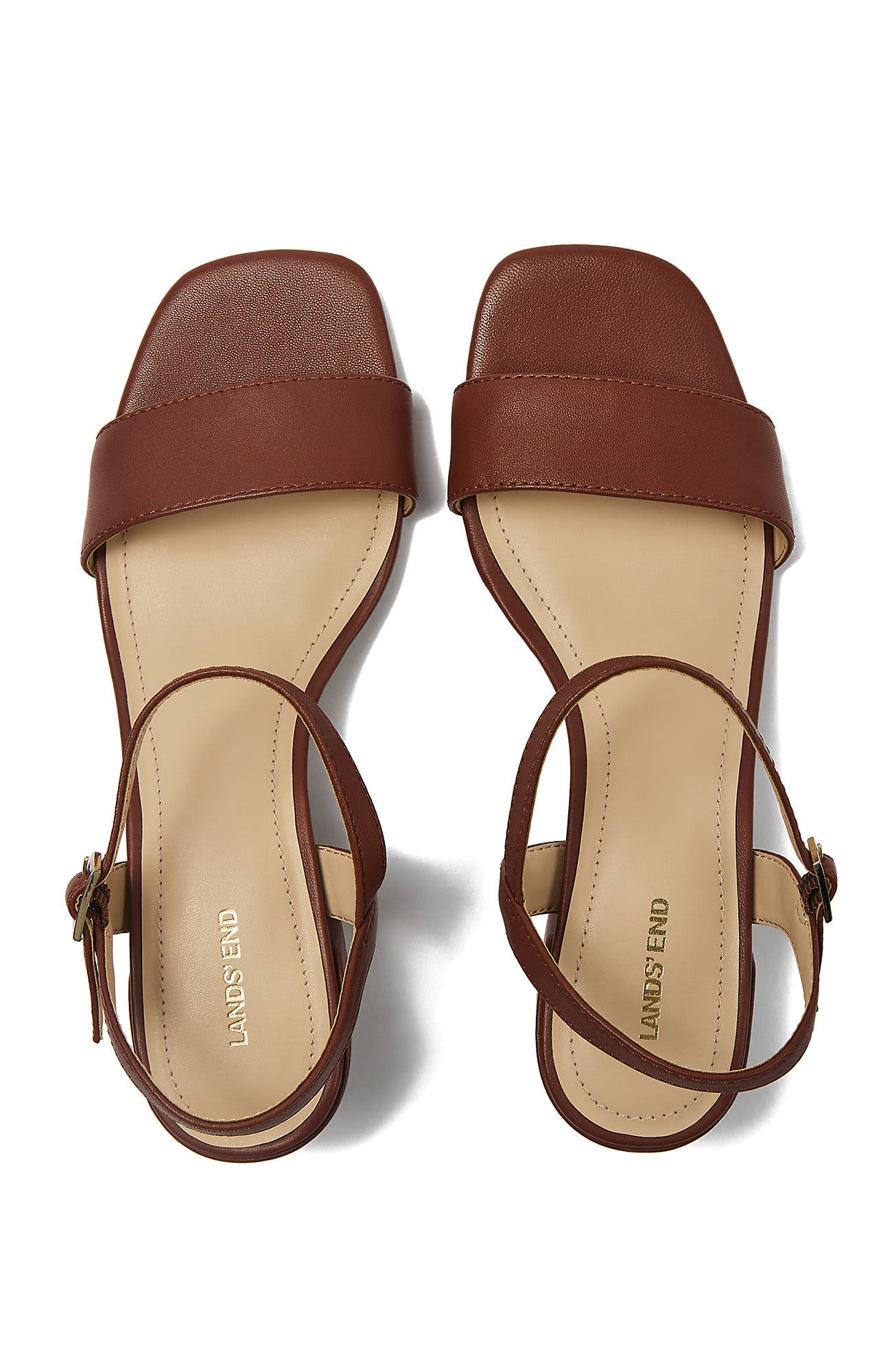 Essential Leather Block Heel Sandals - image 4