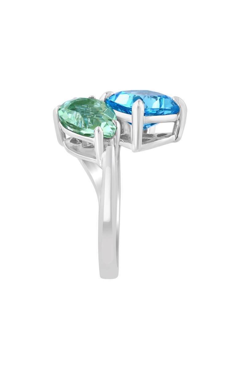 EFFY Sterling Silver Blue Topaz & Prasiolite Ring, Alternate, color, 
