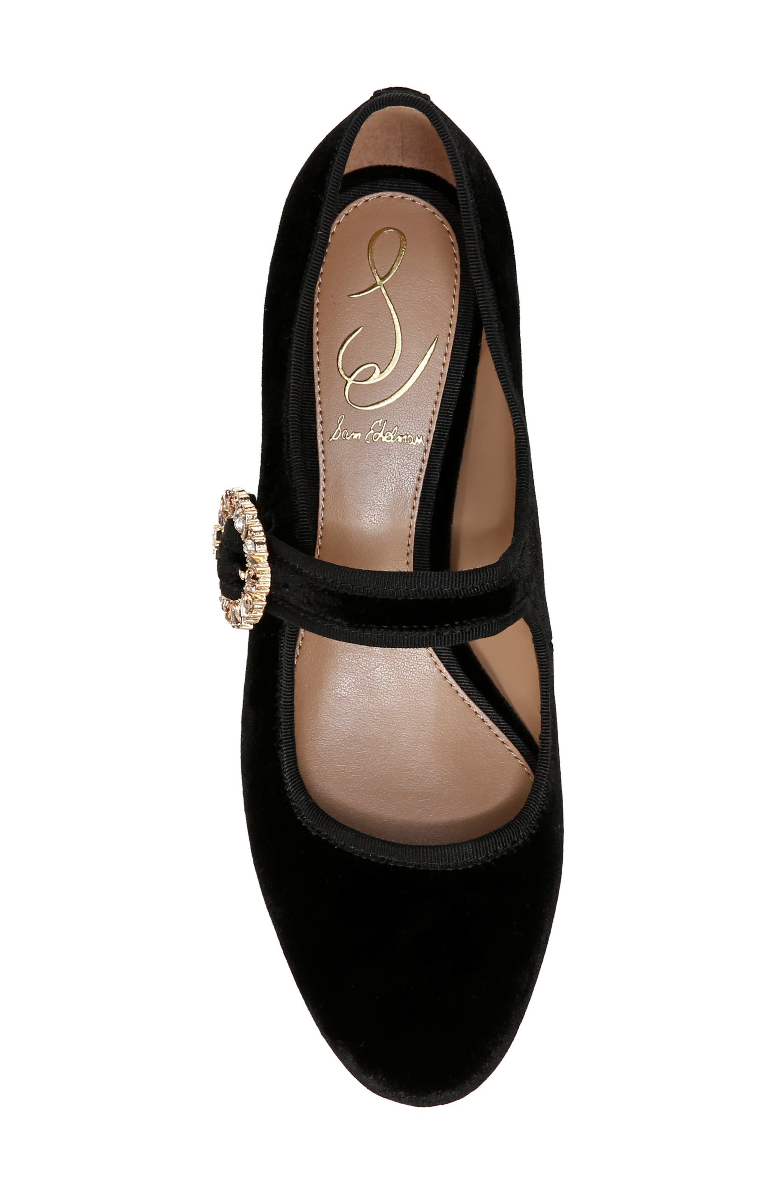 Sam Edelman Ruby Mary Jane Pump, Alternate, color, Black