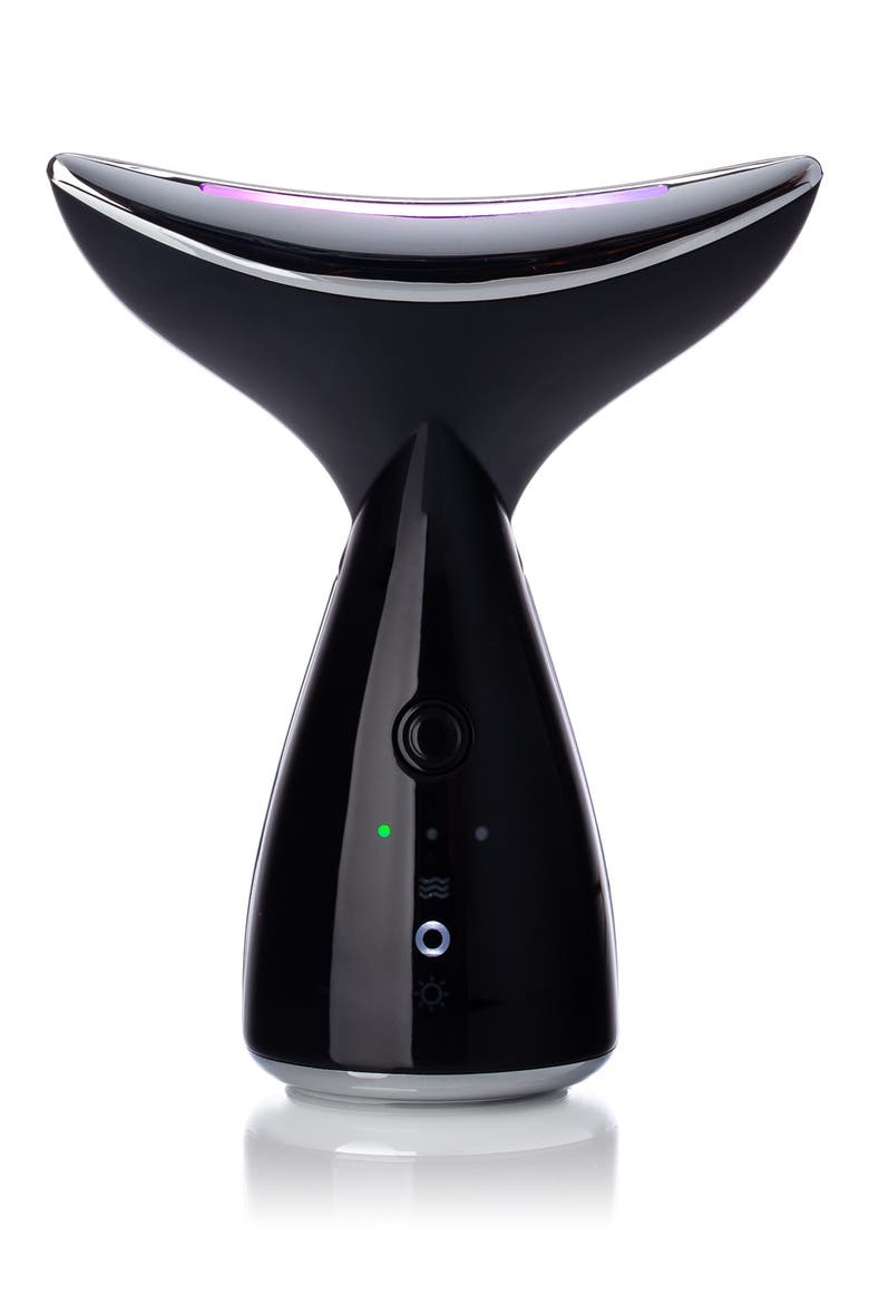 Microcurrent Firming LED Therapy Neck & Face Device, Main, color, NO COLOR