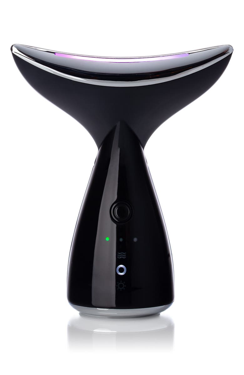 LUNA’MOUR Microcurrent Firming LED Therapy Neck & Face Device, Main, color,