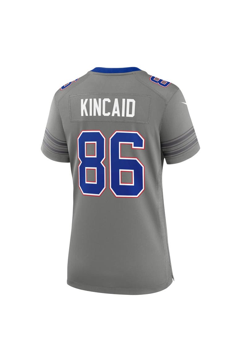 Women's Nike Dalton Kincaid Gray Buffalo Bills Nickel City Game Jersey, Alternate, color, Gray