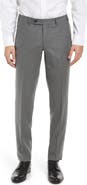 Ted Baker London Jerome Flat Front Wool Dress Pants