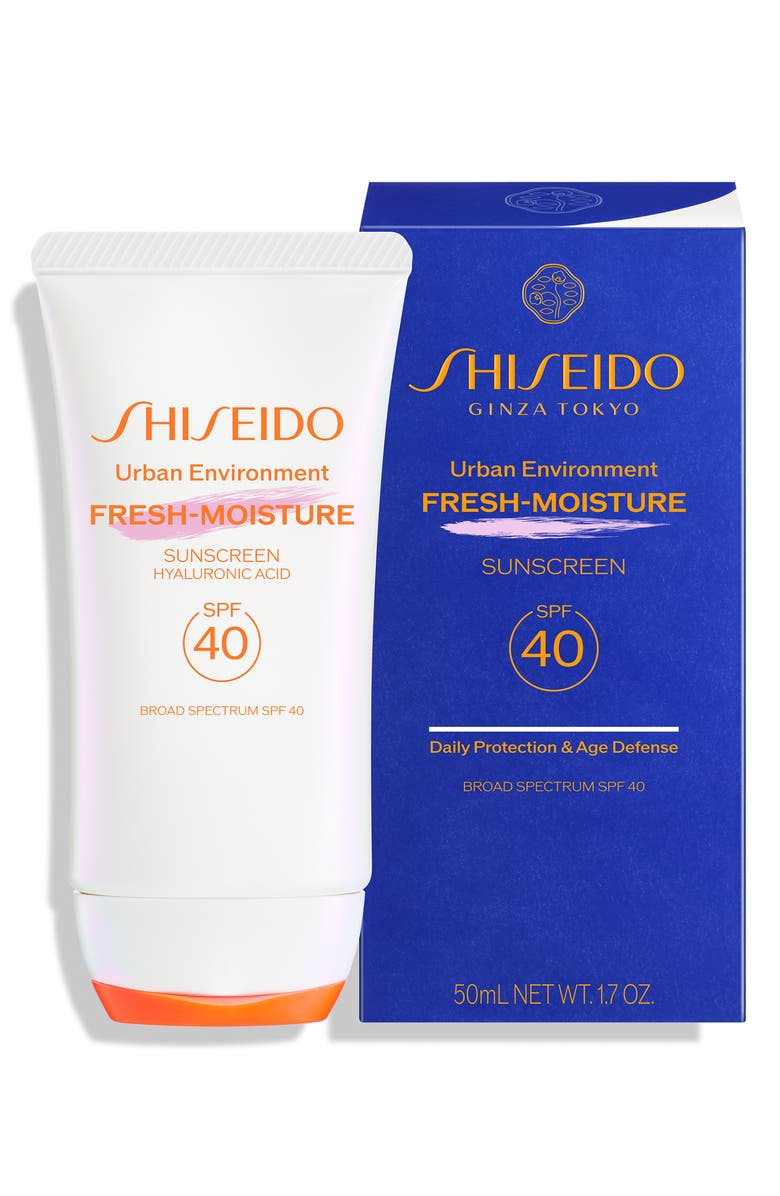Shiseido Urban Environment Fresh Moisture Sunscreen SPF 42, Alternate, color,