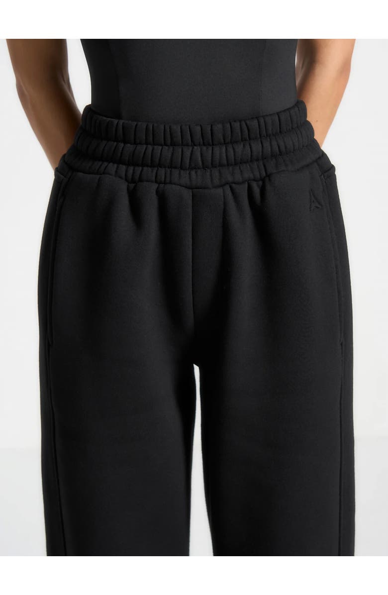Manière De Voir Iris Relaxed Joggers, Alternate, color, Black