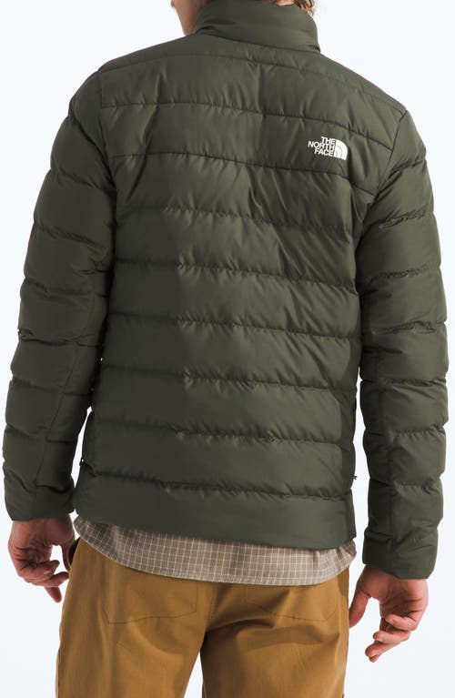 The North Face Aconcagua 3 Durable Water Repellent Parka In Green