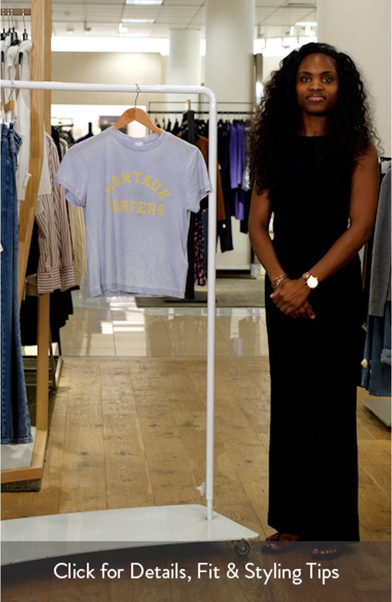 Montauk Organic Cotton Blend T-Shirt, sales video thumbnail