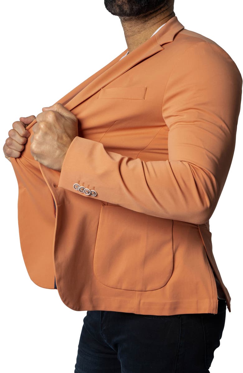 Maceoo Carnelian Stretch Jacket & Removable Hooded Bib, Alternate, color,