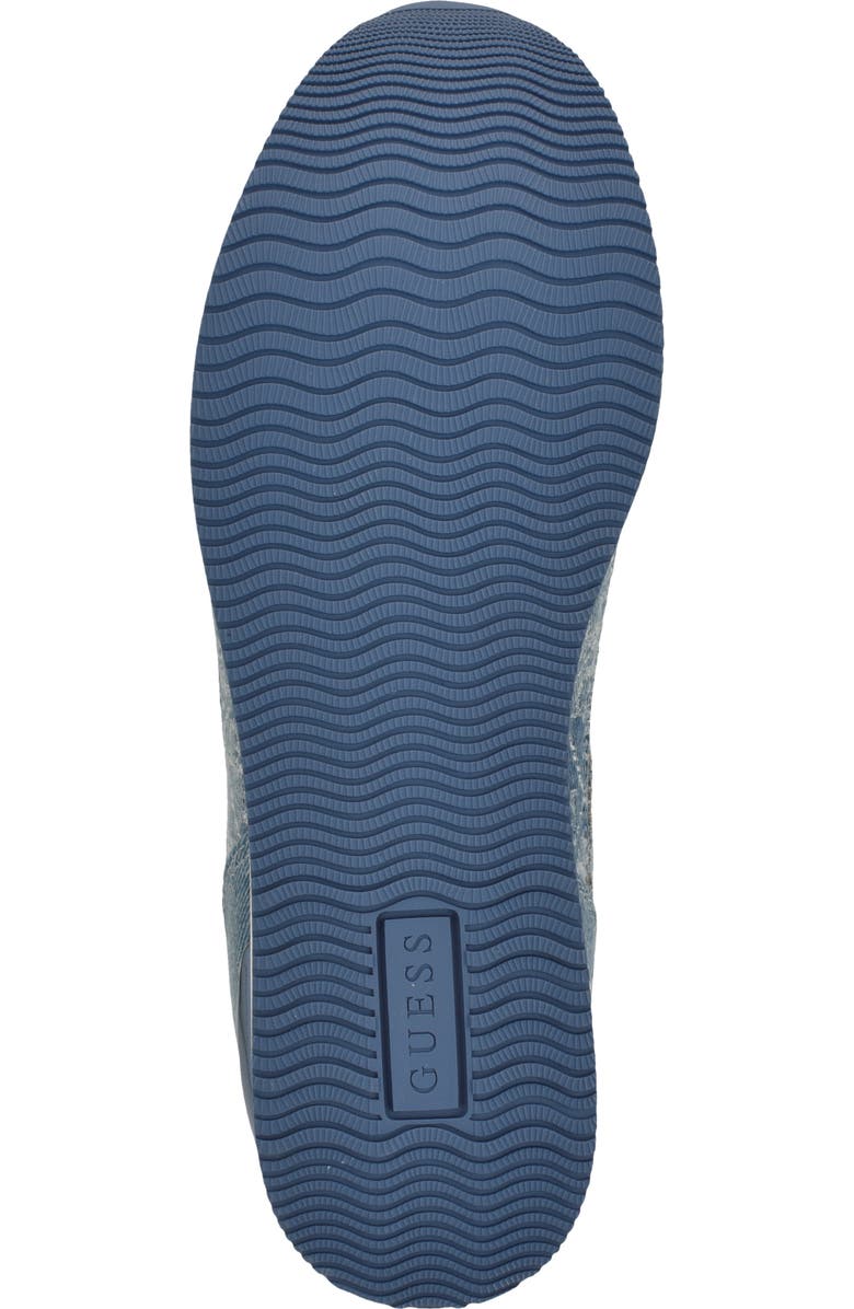 GUESS Hansin Platform Sneaker, Alternate, color, Blue
