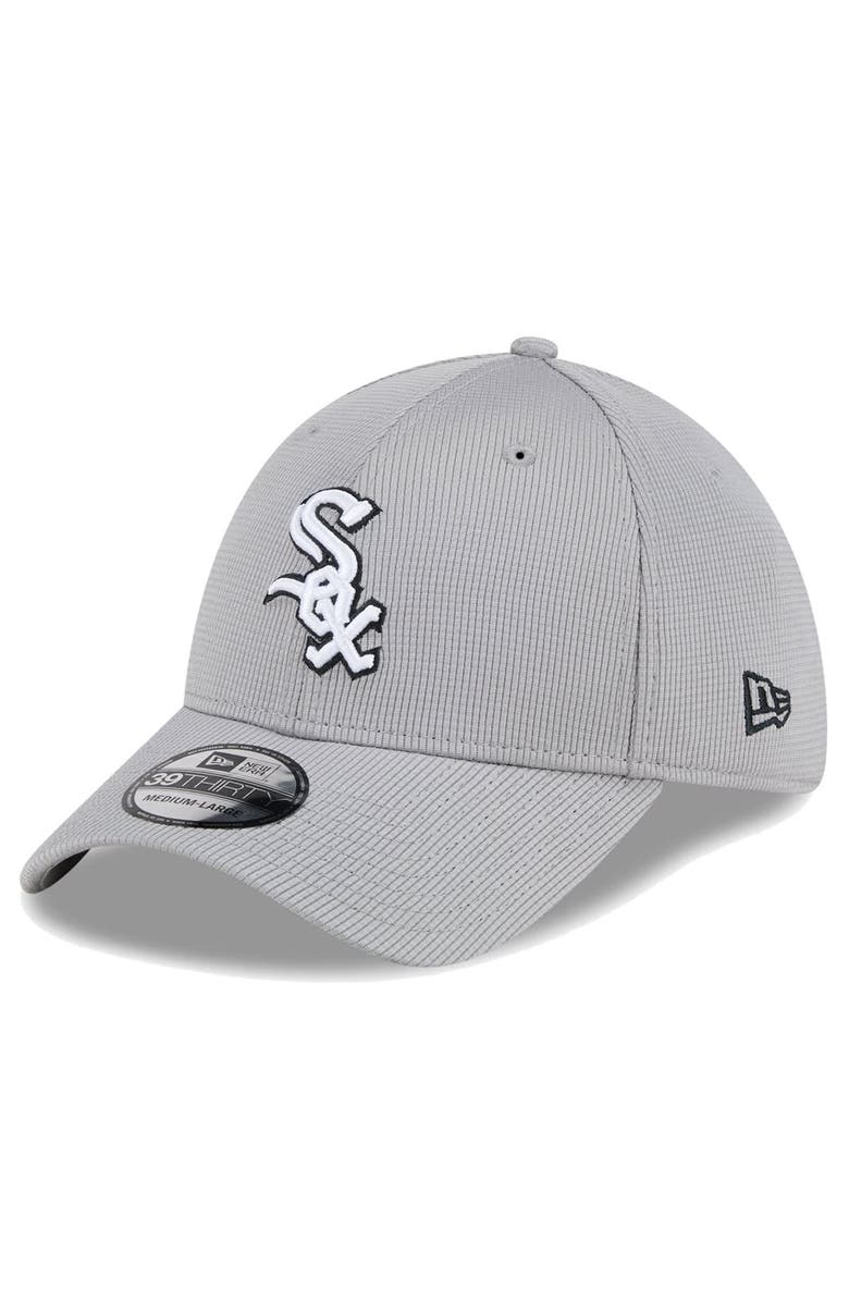 New Era Men's New Era Gray Chicago White Sox Active Pivot 39THIRTY Flex Hat, Alternate, color, Gray