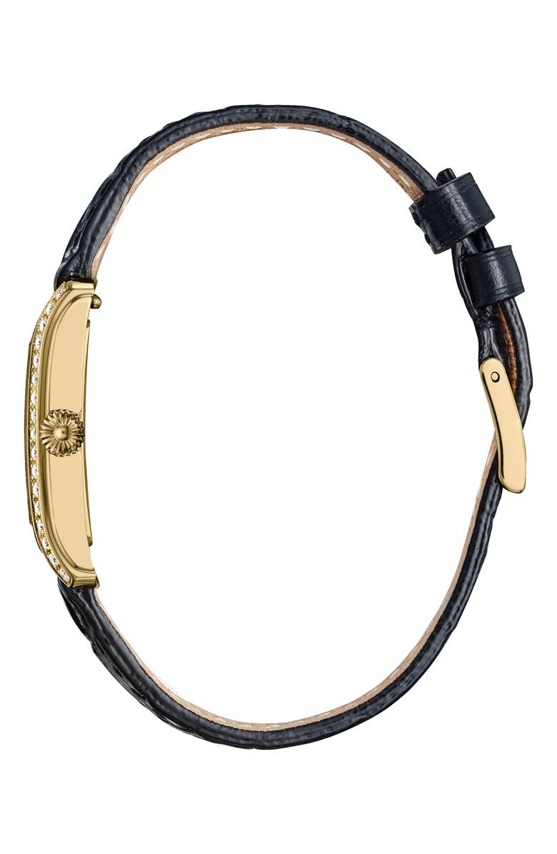 FREDERIQUE CONSTANT Carrée Bracelet Watch, 23mm, Alternate, color, Gold-Tone