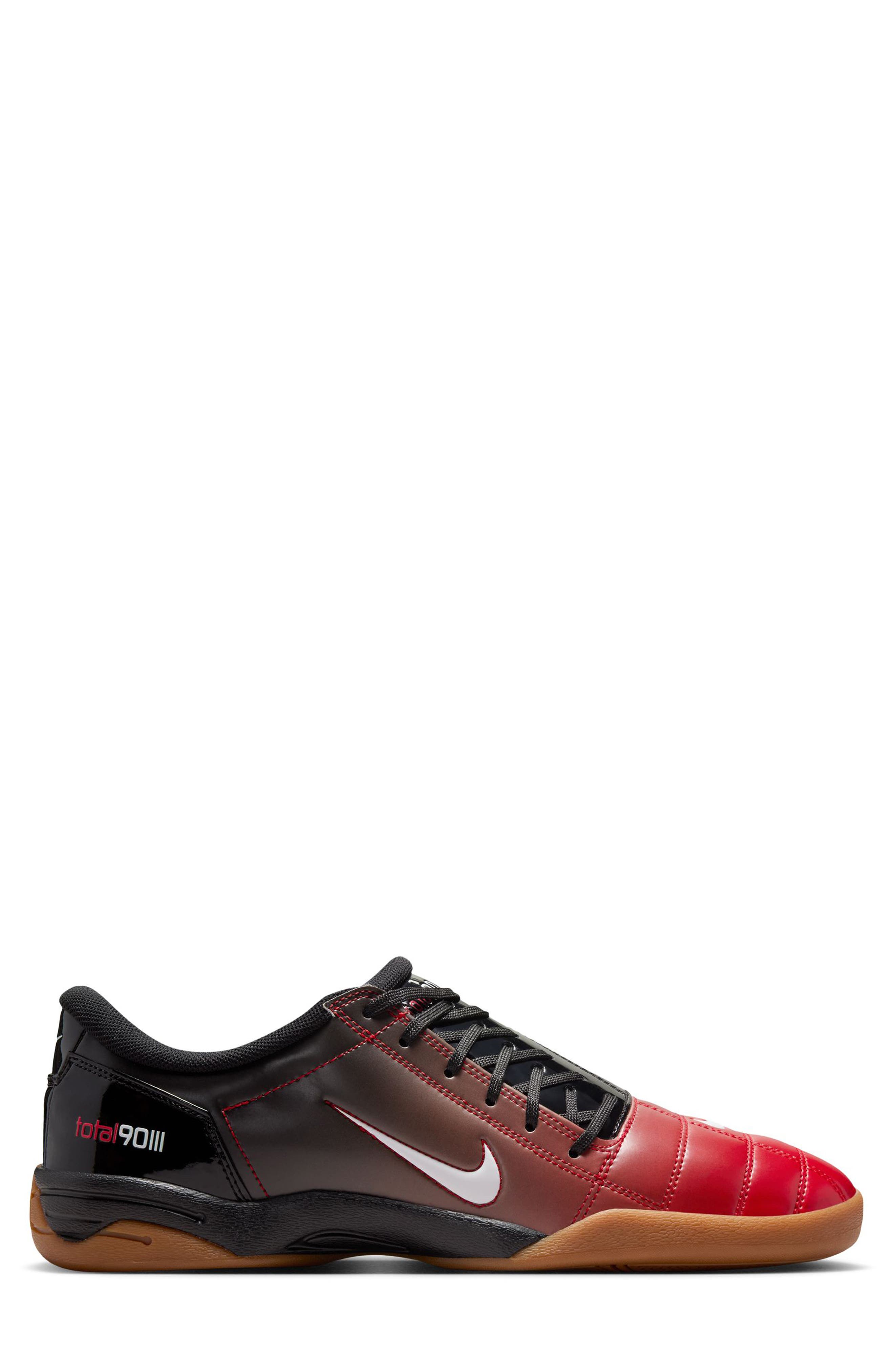 Total 90 PRM Soccer Sneaker, Alternate, color, BLACK/ WHITE/ RED