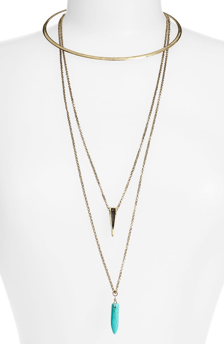 BP. 3-in-1 Choker Necklace, Main, color, 