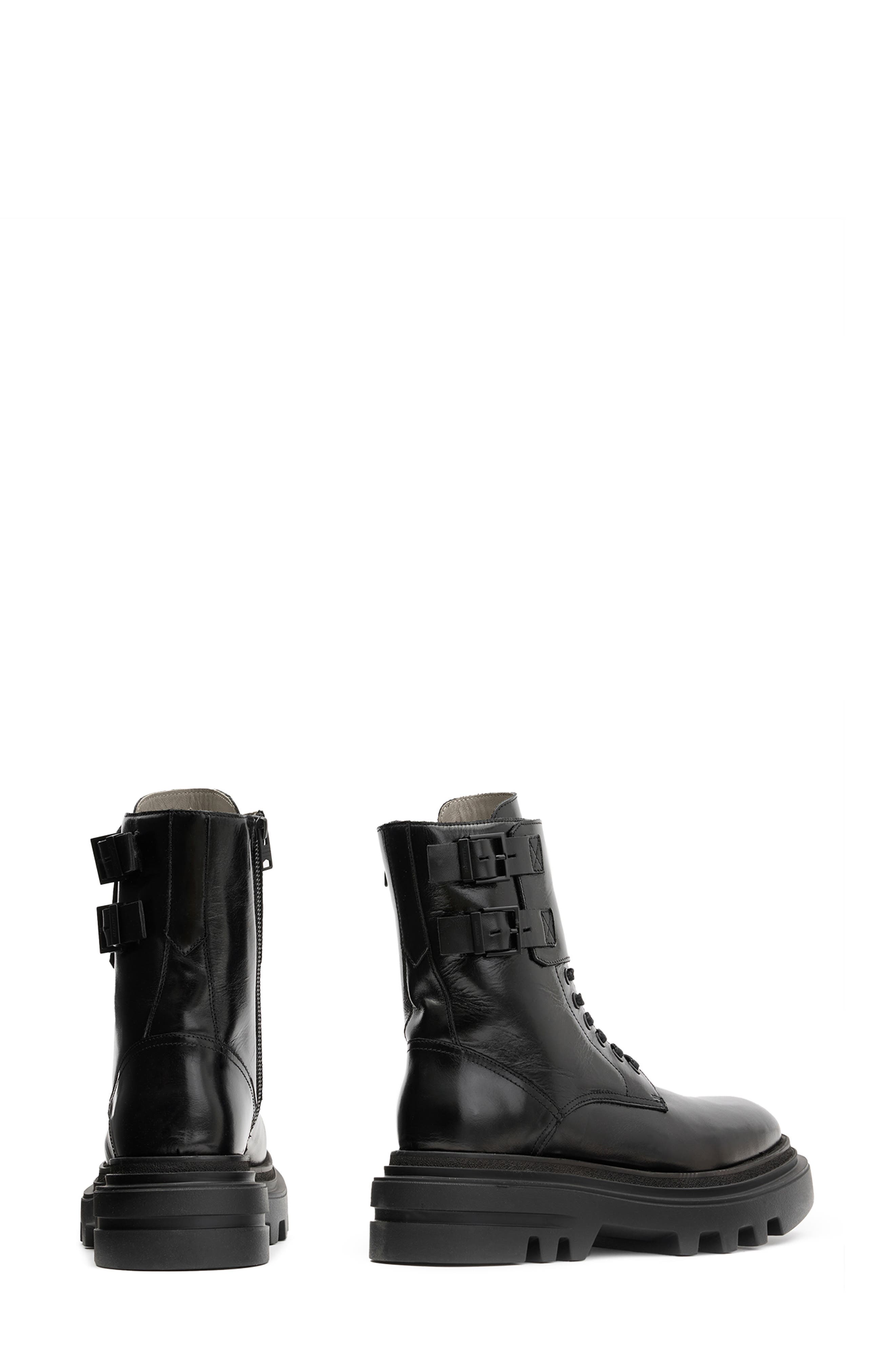 AllSaints Zoe Combat Boot, Alternate, color, 