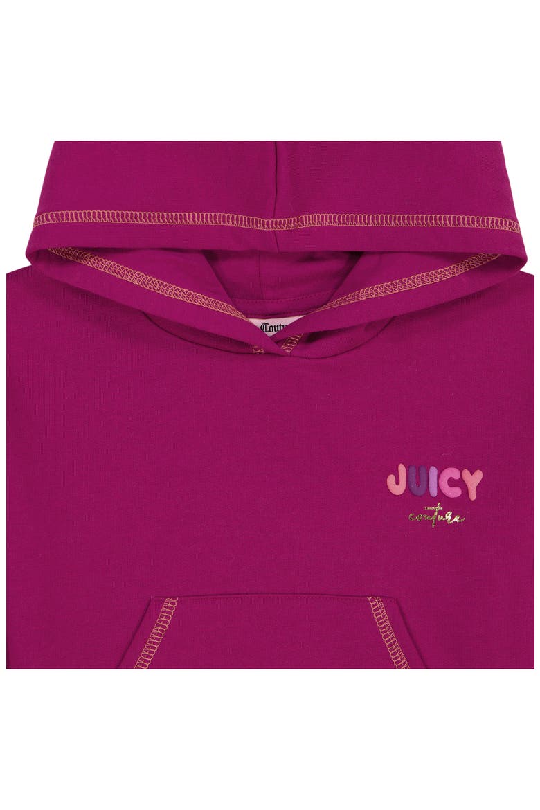 Kids' 2-Piece Fleece Hoodie & Joggers Set, Alternate, color, PURPLE