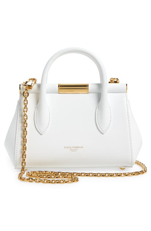 Dolce & Gabbana Dolce&gabbana Marlene Day Mini Bag In 80002 Bianco Ottico