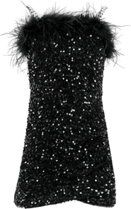 Lola + The Boys Midnight Shimmer Mini Dress