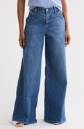 PAIGE Cameron High Waist Wide Leg Jeans